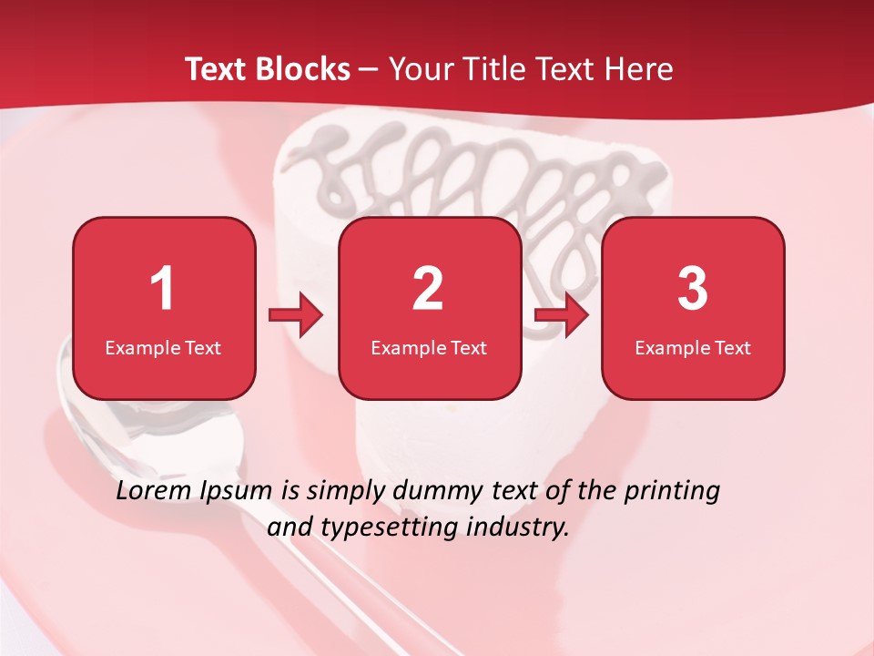 Flowers Tulip Souffle PowerPoint Template