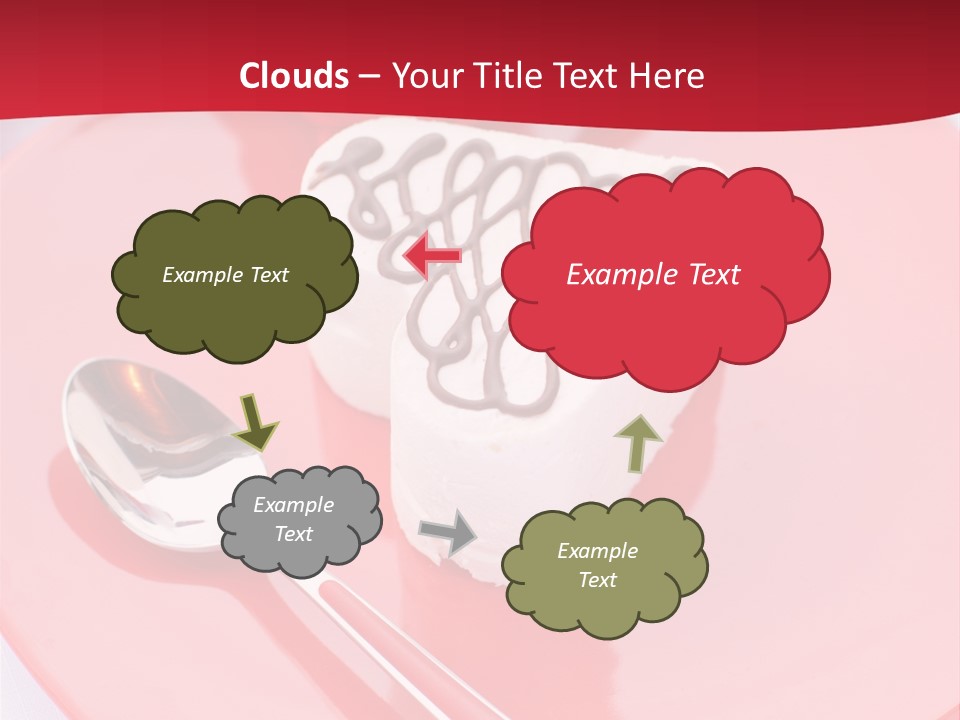 Flowers Tulip Souffle PowerPoint Template