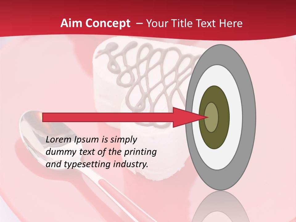 Flowers Tulip Souffle PowerPoint Template