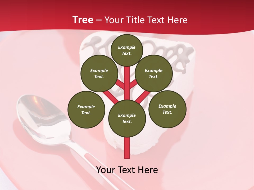 Flowers Tulip Souffle PowerPoint Template