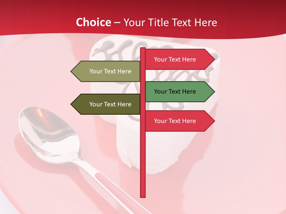 Flowers Tulip Souffle PowerPoint Template