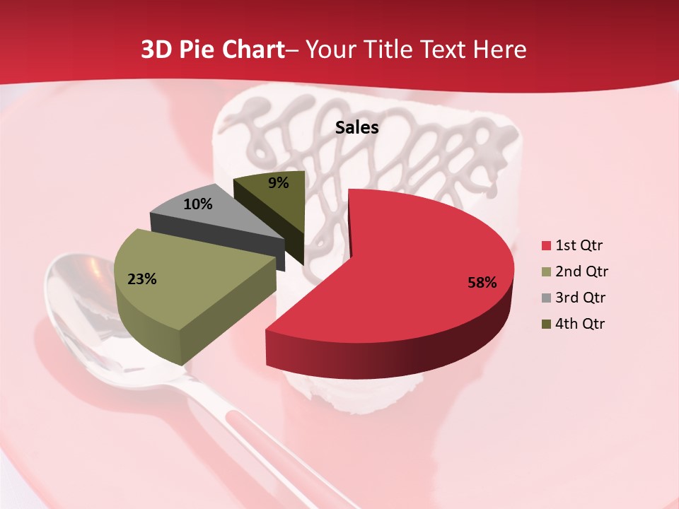 Flowers Tulip Souffle PowerPoint Template