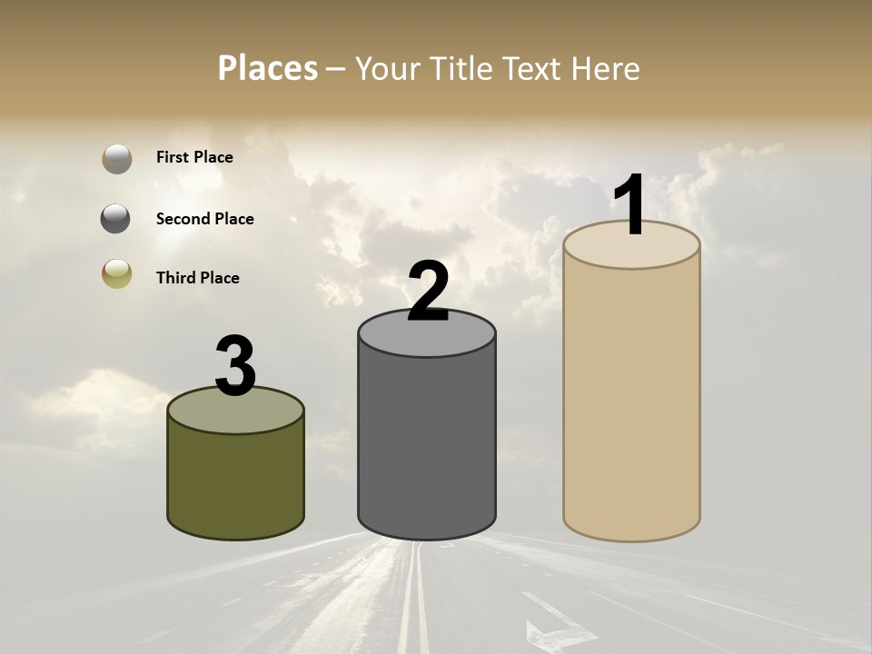 Trucking Contrast Scenics PowerPoint Template