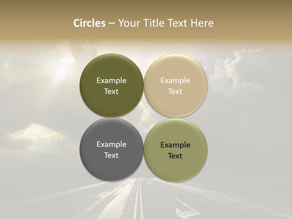 Trucking Contrast Scenics PowerPoint Template