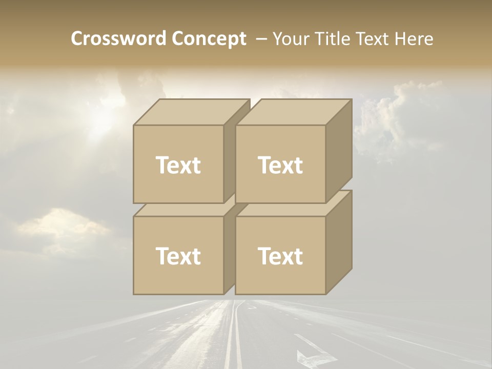 Trucking Contrast Scenics PowerPoint Template