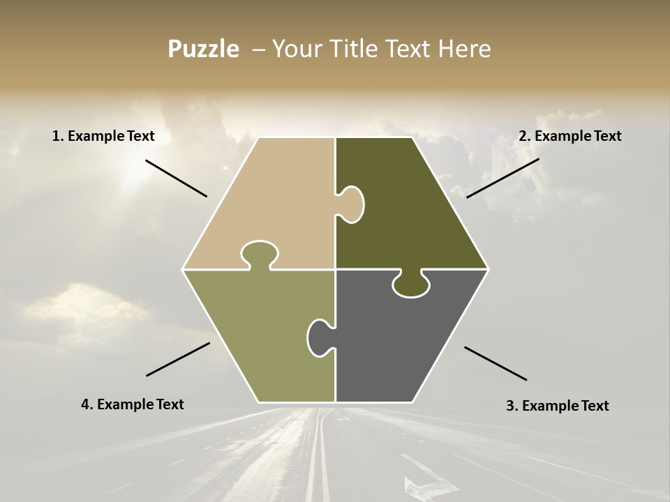 Trucking Contrast Scenics PowerPoint Template