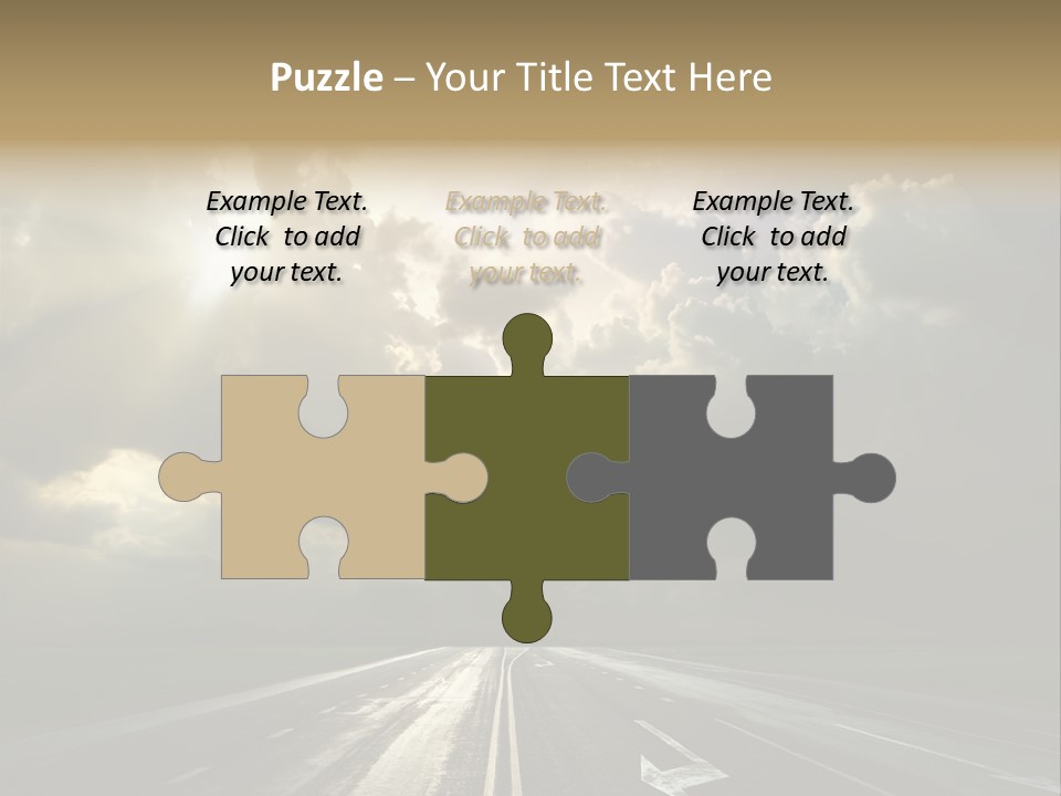 Trucking Contrast Scenics PowerPoint Template