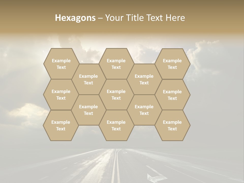 Trucking Contrast Scenics PowerPoint Template