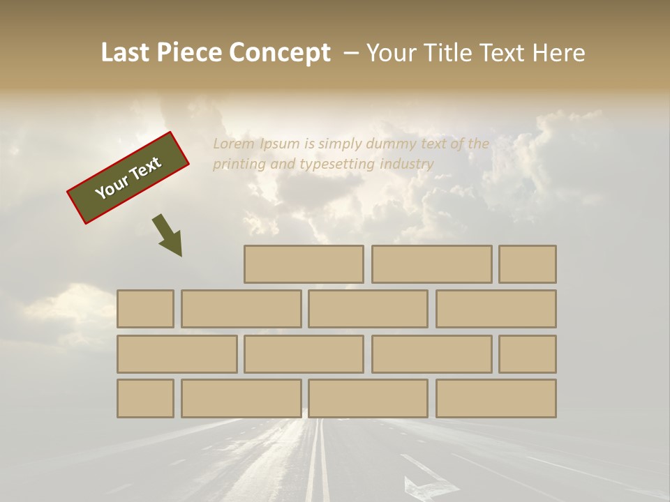 Trucking Contrast Scenics PowerPoint Template