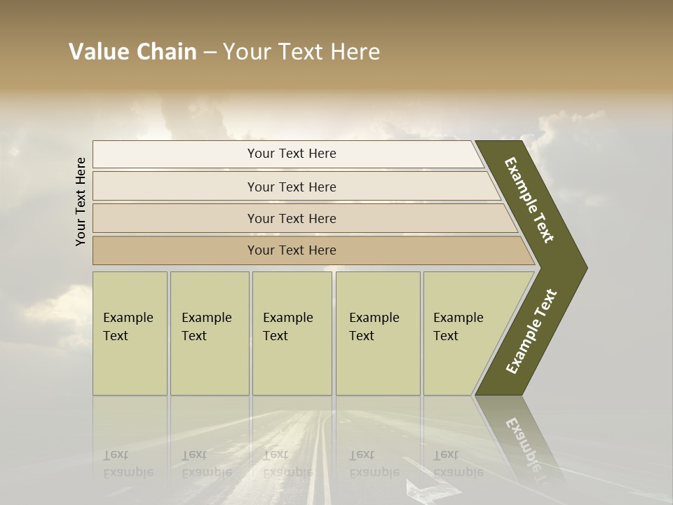 Trucking Contrast Scenics PowerPoint Template