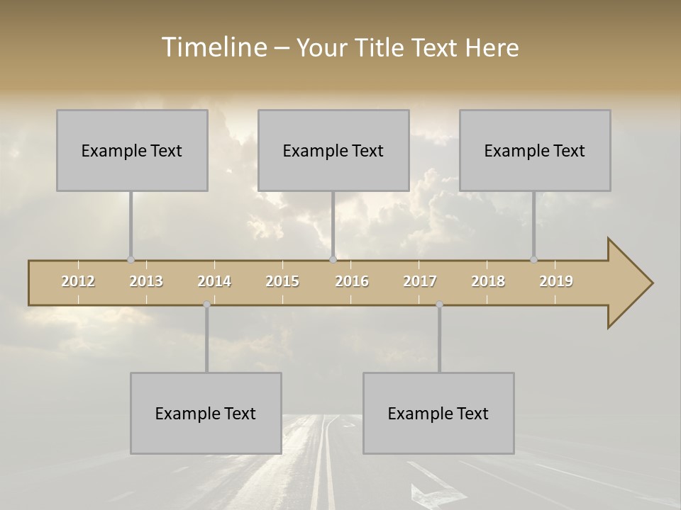 Trucking Contrast Scenics PowerPoint Template
