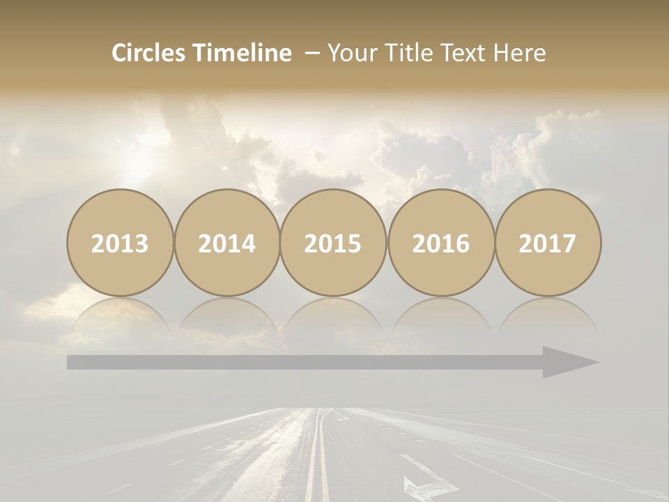 Trucking Contrast Scenics PowerPoint Template