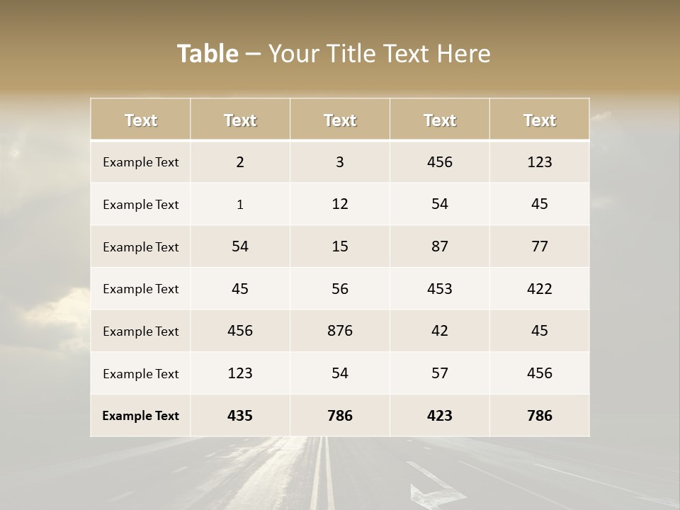 Trucking Contrast Scenics PowerPoint Template