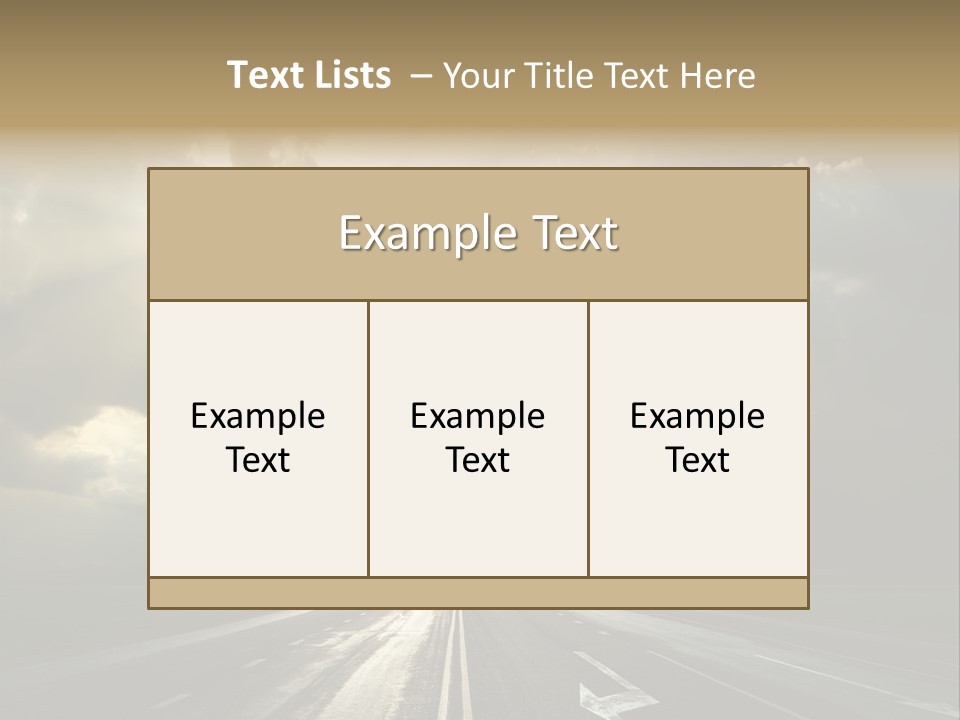 Trucking Contrast Scenics PowerPoint Template