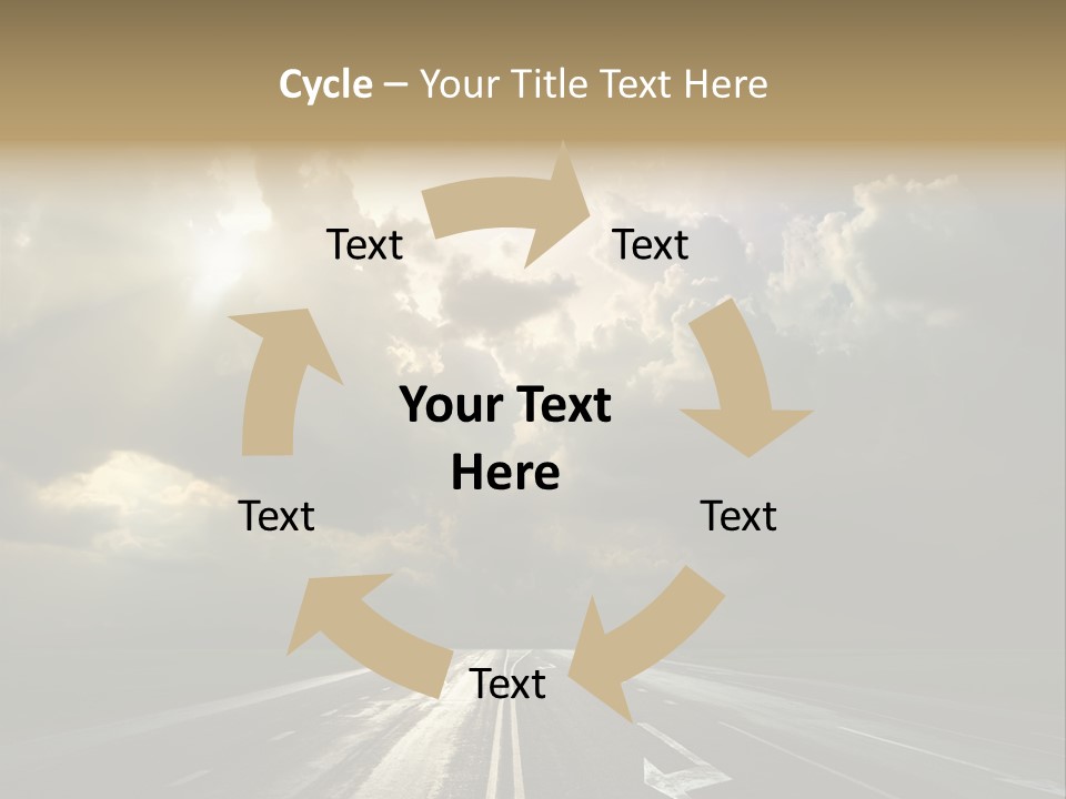 Trucking Contrast Scenics PowerPoint Template