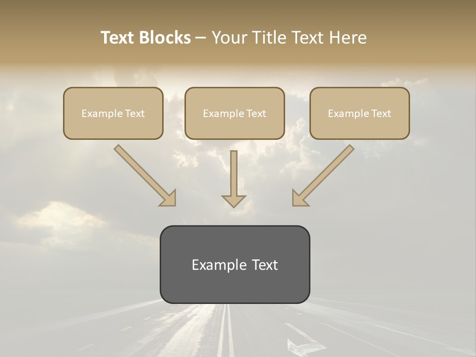 Trucking Contrast Scenics PowerPoint Template