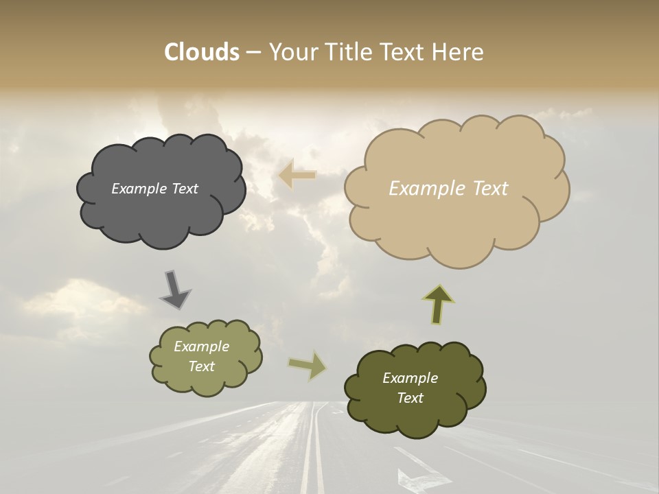 Trucking Contrast Scenics PowerPoint Template