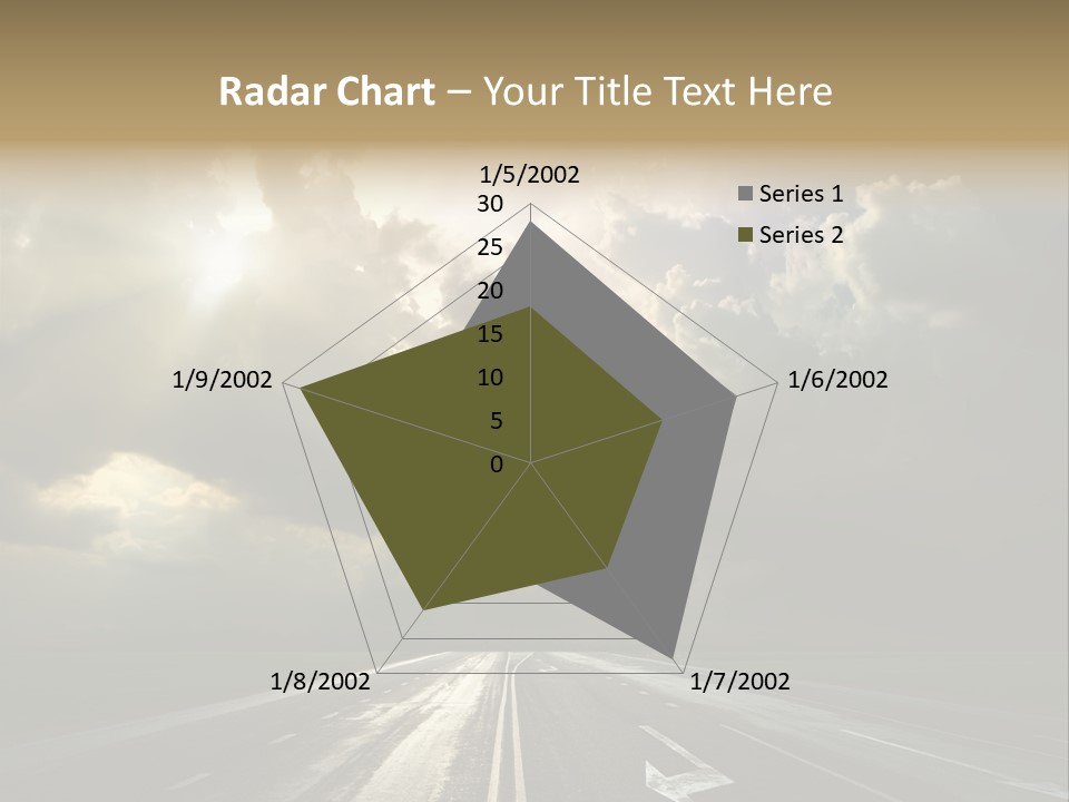Trucking Contrast Scenics PowerPoint Template