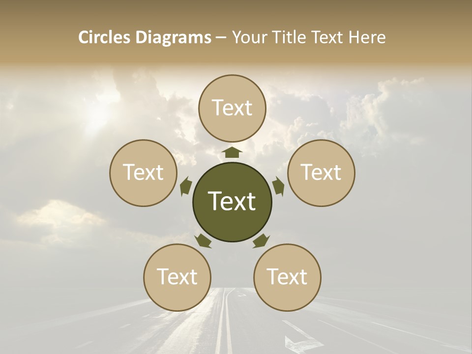 Trucking Contrast Scenics PowerPoint Template
