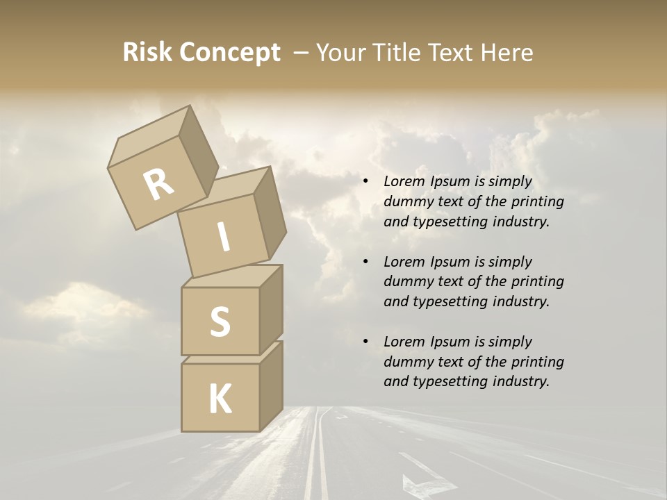 Trucking Contrast Scenics PowerPoint Template