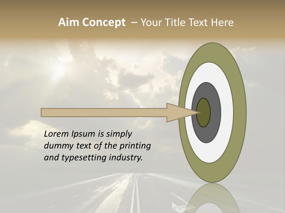 Trucking Contrast Scenics PowerPoint Template