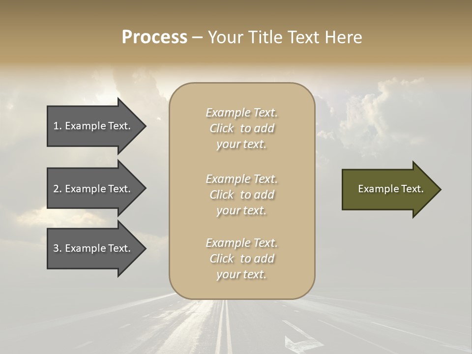 Trucking Contrast Scenics PowerPoint Template