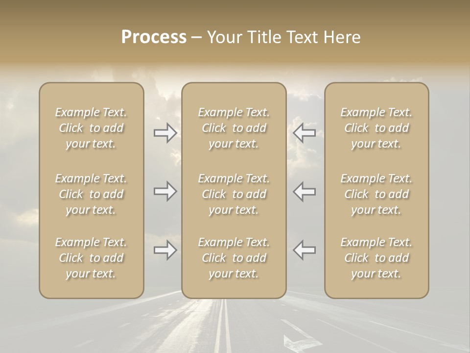Trucking Contrast Scenics PowerPoint Template