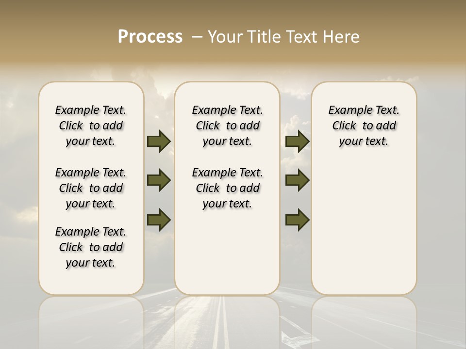 Trucking Contrast Scenics PowerPoint Template