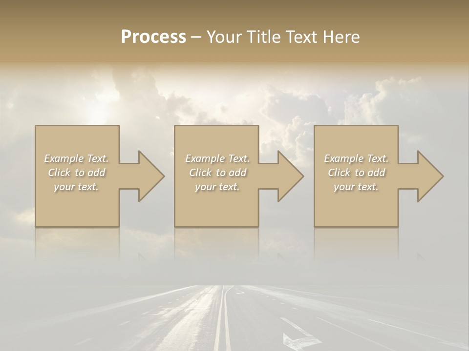 Trucking Contrast Scenics PowerPoint Template