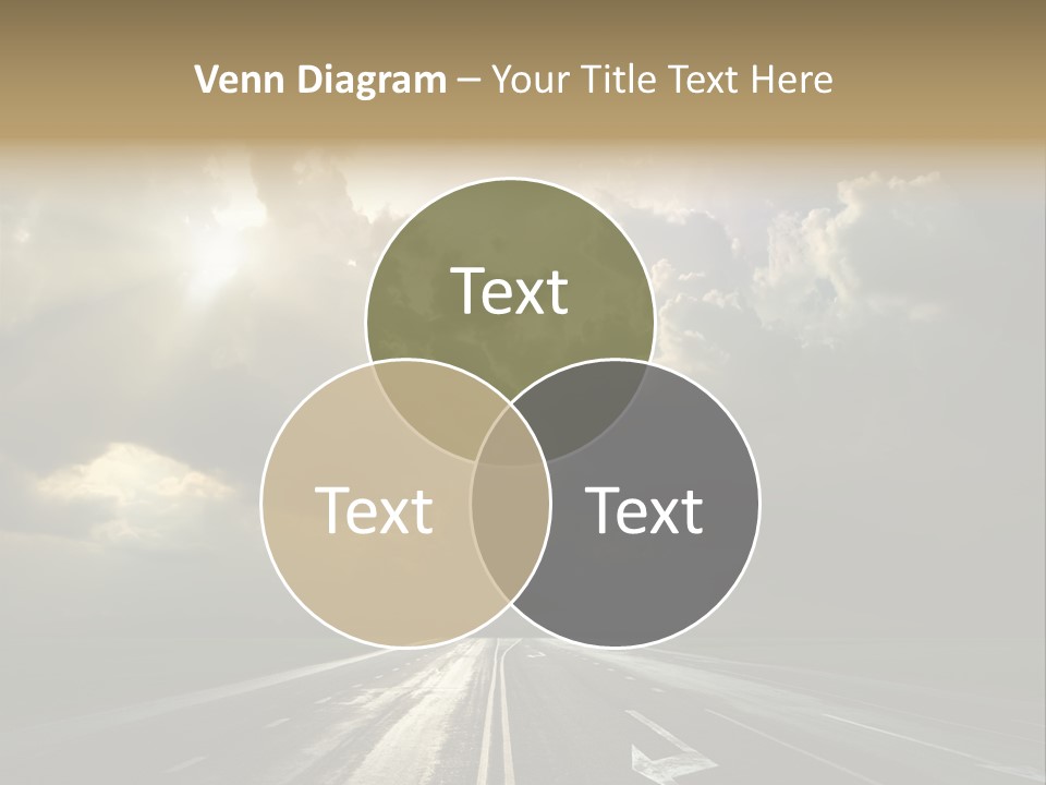 Trucking Contrast Scenics PowerPoint Template