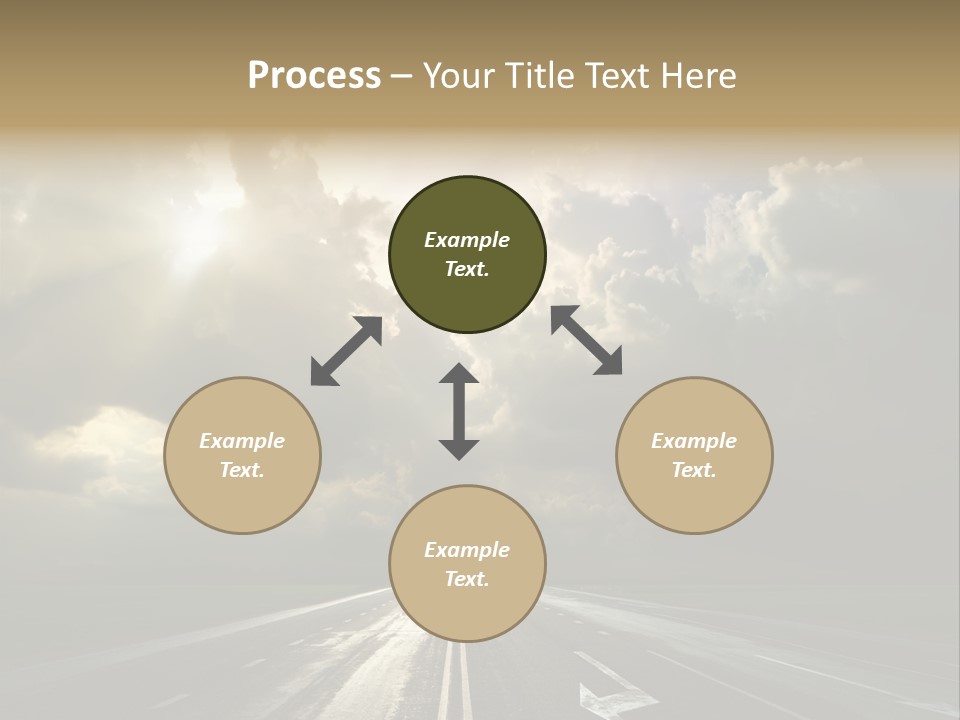 Trucking Contrast Scenics PowerPoint Template