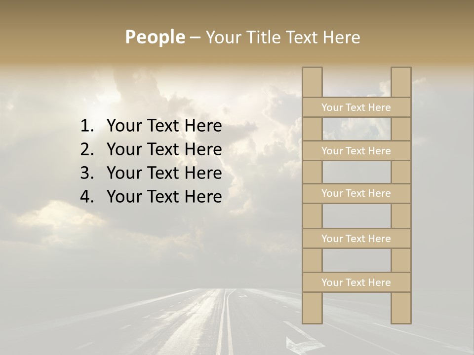 Trucking Contrast Scenics PowerPoint Template