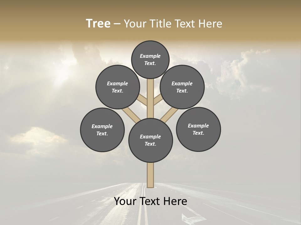 Trucking Contrast Scenics PowerPoint Template