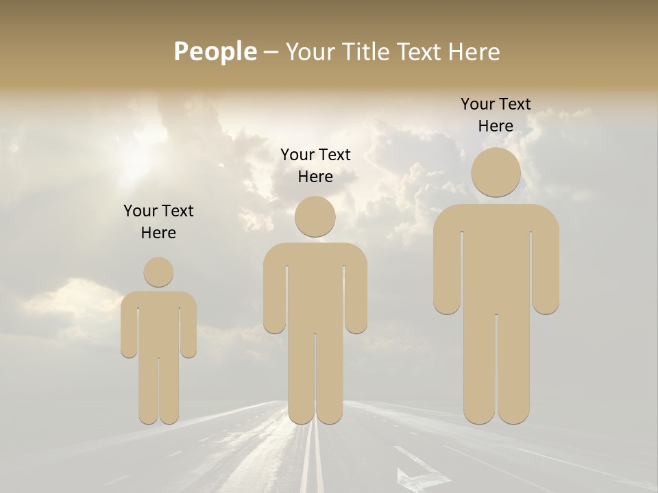 Trucking Contrast Scenics PowerPoint Template