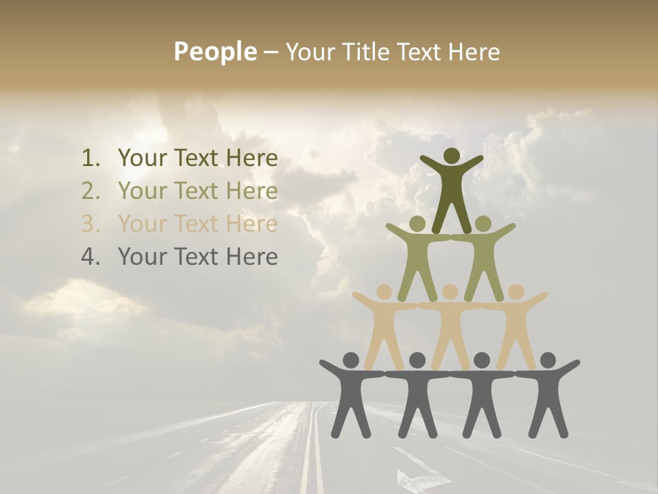 Trucking Contrast Scenics PowerPoint Template