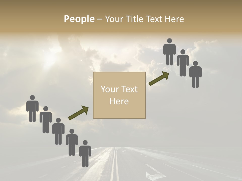 Trucking Contrast Scenics PowerPoint Template