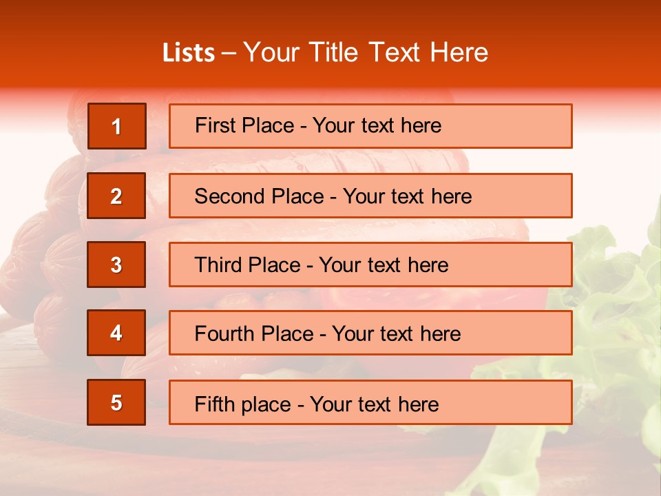 Selected Cocktail Hot PowerPoint Template