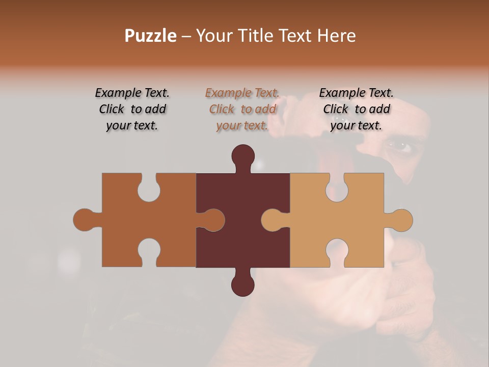 Armor Warrior Aiming PowerPoint Template