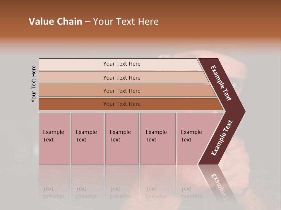 Armor Warrior Aiming PowerPoint Template