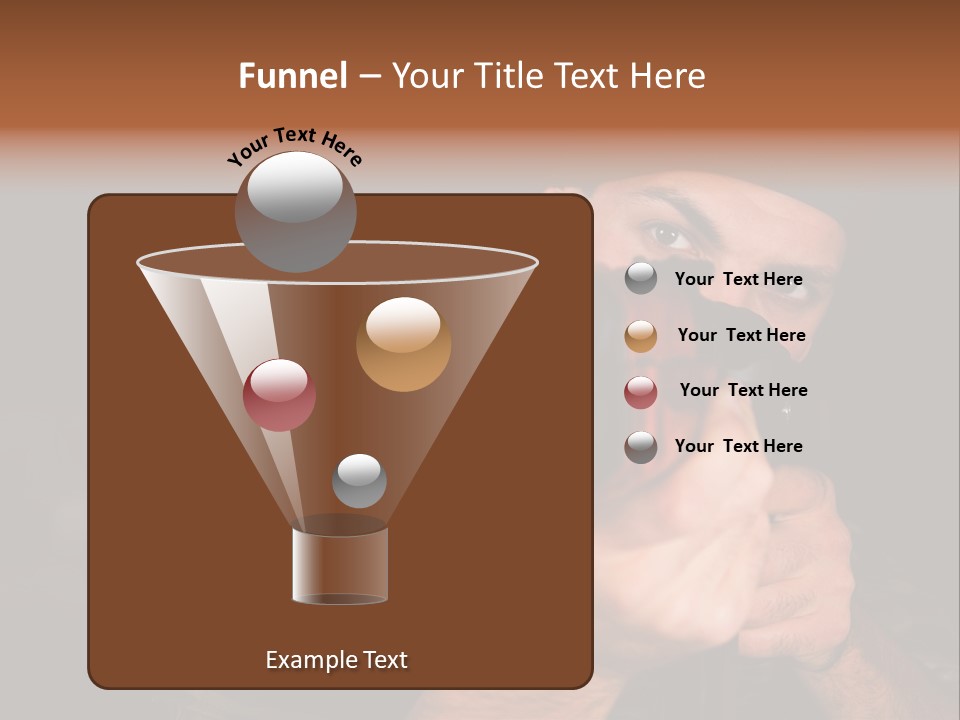 Armor Warrior Aiming PowerPoint Template