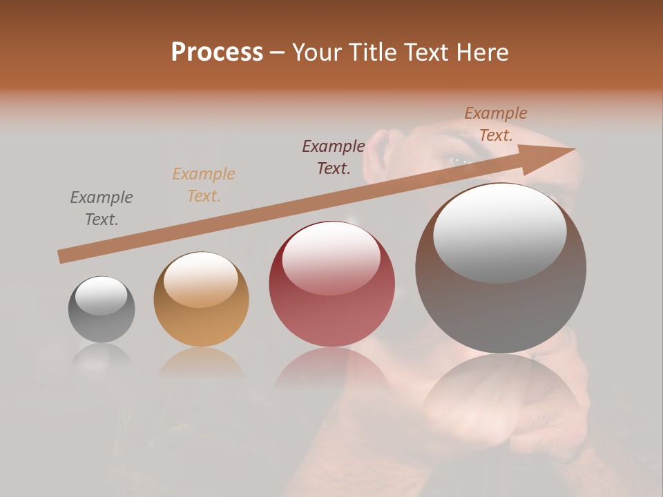 Armor Warrior Aiming PowerPoint Template