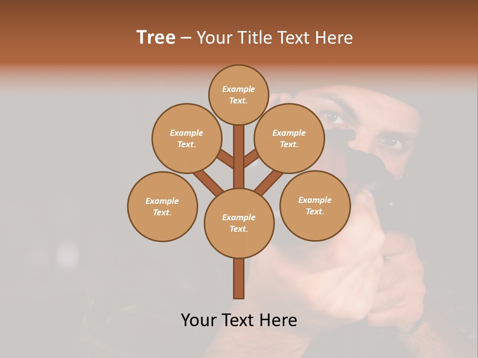 Armor Warrior Aiming PowerPoint Template