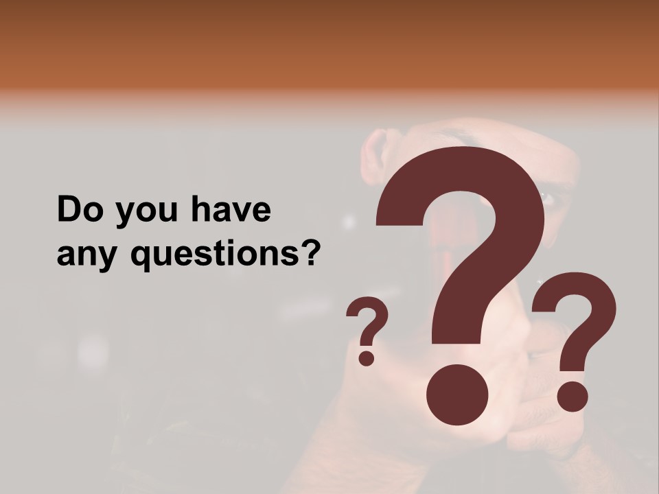 Armor Warrior Aiming PowerPoint Template