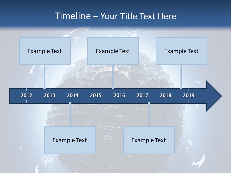 Station Black Aerial PowerPoint Template