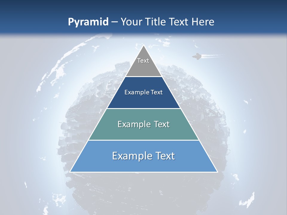 Station Black Aerial PowerPoint Template