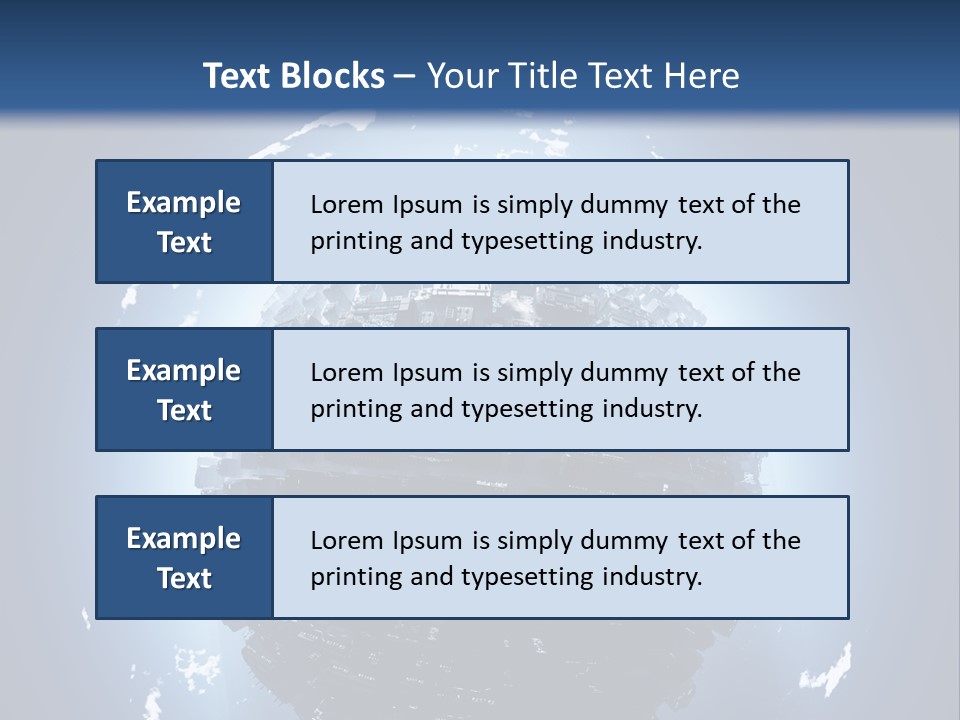 Station Black Aerial PowerPoint Template