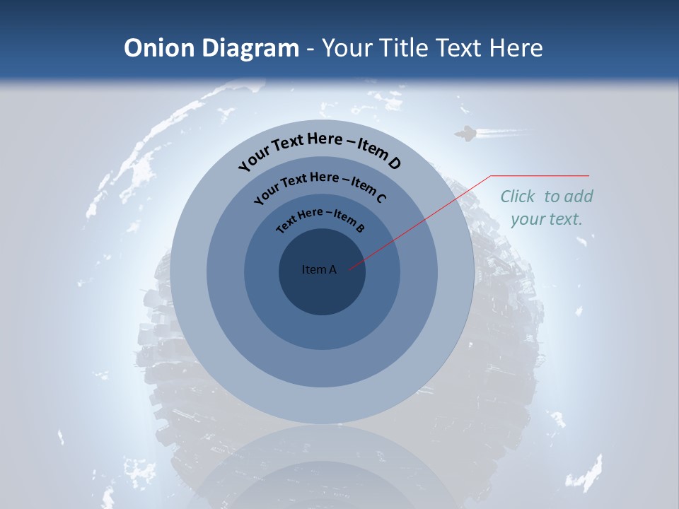 Station Black Aerial PowerPoint Template