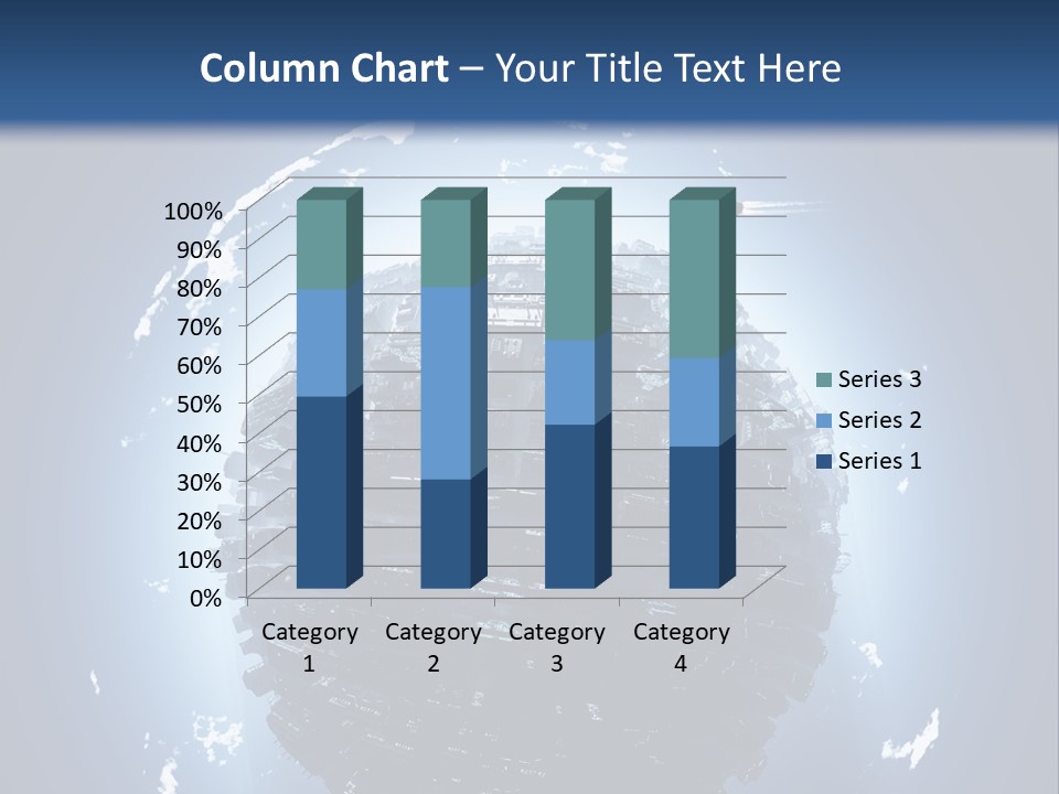 Station Black Aerial PowerPoint Template