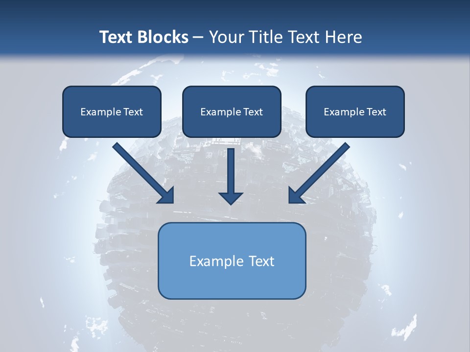 Station Black Aerial PowerPoint Template