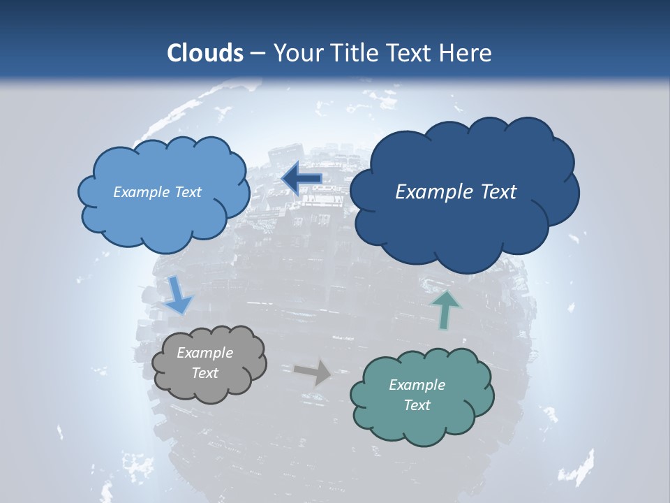 Station Black Aerial PowerPoint Template
